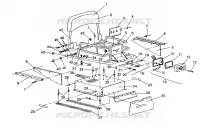 RACK Y TÚNEL DE EXTENSIÓN ASSEMBLY WIDETRAK GT / X932061 (4924722472010A)