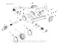 CHASIS, REAR SWING ARM