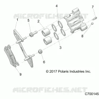 BRAKES, PINZA TRASERA
