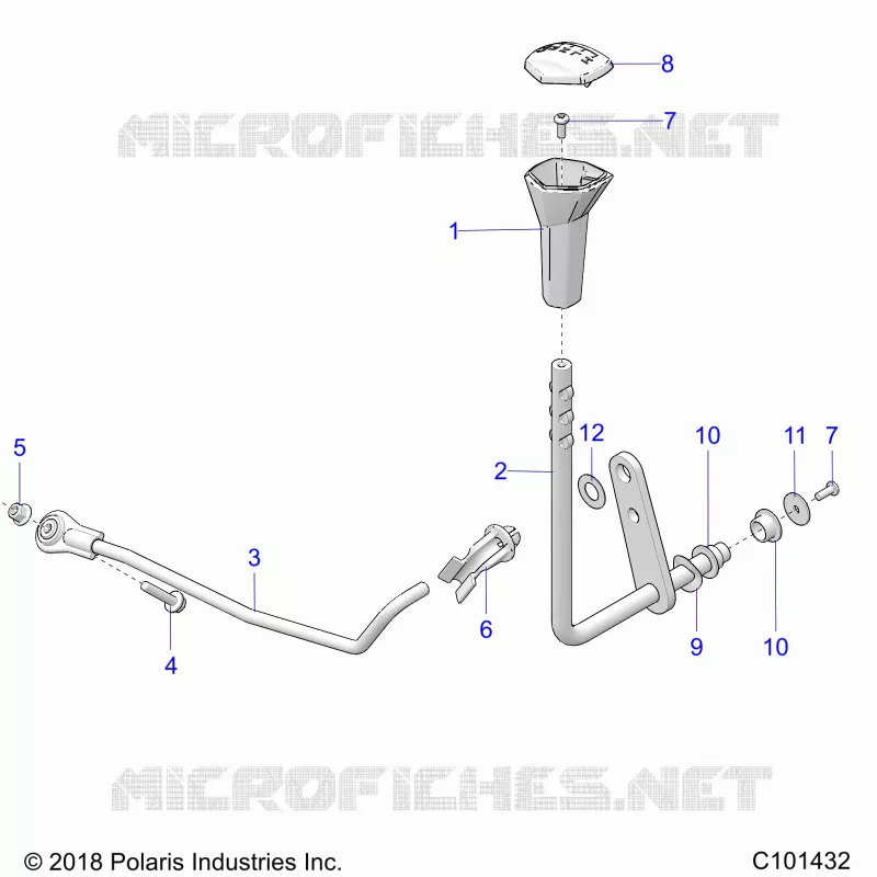 TREN, GEAR SELECTOR