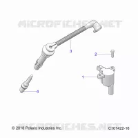 ELECTRICA, IGNITION COIL, WIRE AND SPARK PLUG