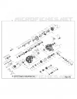DRIVE TRAIN, PRINCIPAL GEARCASE