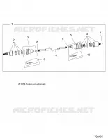TREN, REAR DRIVE SHAFT