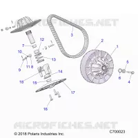 TREN, SECONDARY CLUTCH