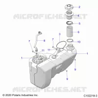 SISTEMA DE COMBUSTIBLE, FUEL TANK