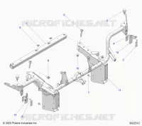 CHASSIS, FRONT BASTIDOR ASM. (USA ONLY)