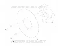 RUEDAS, COMPONENTS, END, 9.21 INCH, DISC 4 BOLT