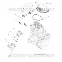 MOTOR, MONTAJE DEL CUERPO DEL ACELERADOR