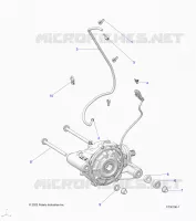 TREN, FRONT GEARCASE MOUNTING