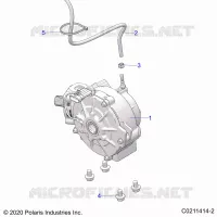 TREN, FRONT GEARCASE MOUNTING