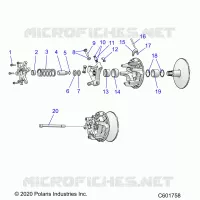 TREN, CLUTCH, PRIMARY