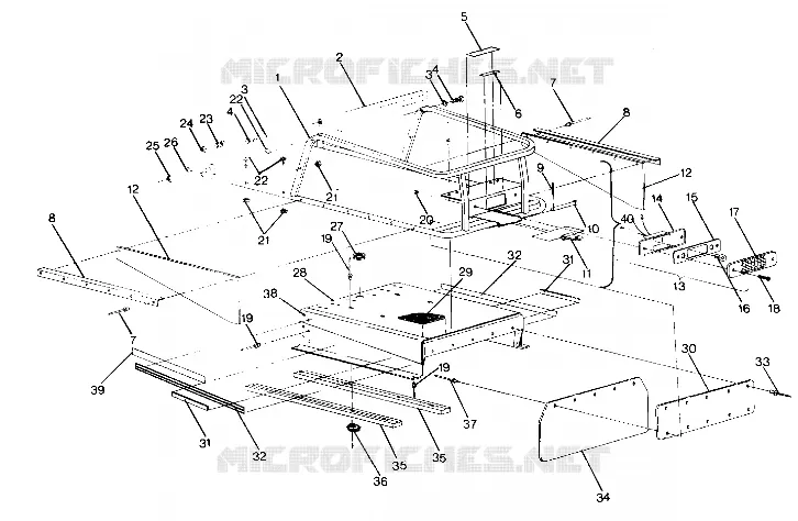 RACK AND TÚNEL EXTENSION LT/LTR (4912711271003A)