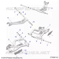 SUSPENSION TRASERA CONTROL ARMS
