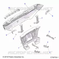 CARROCERÍA POSTERIOR BUMPER