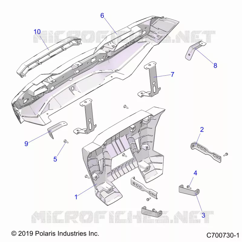 CARROCERÍA POSTERIOR BUMPER