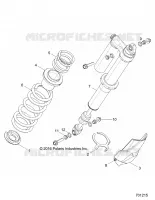 SUSPENSION TRASERA SHOCK MOUNTING
