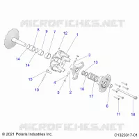 TREN, PRIMARY CLUTCH