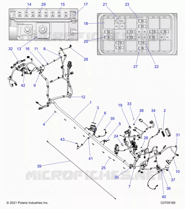 ELECTRICA, WIRE HARNESS, CHASSIS