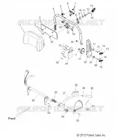RESPALDOand GRABHANDLE, PASSENGER