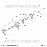 TREN, PRIMARY CLUTCH