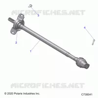 TREN, FRONT PROP SHAFT