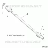 TREN, REAR PROP SHAFT