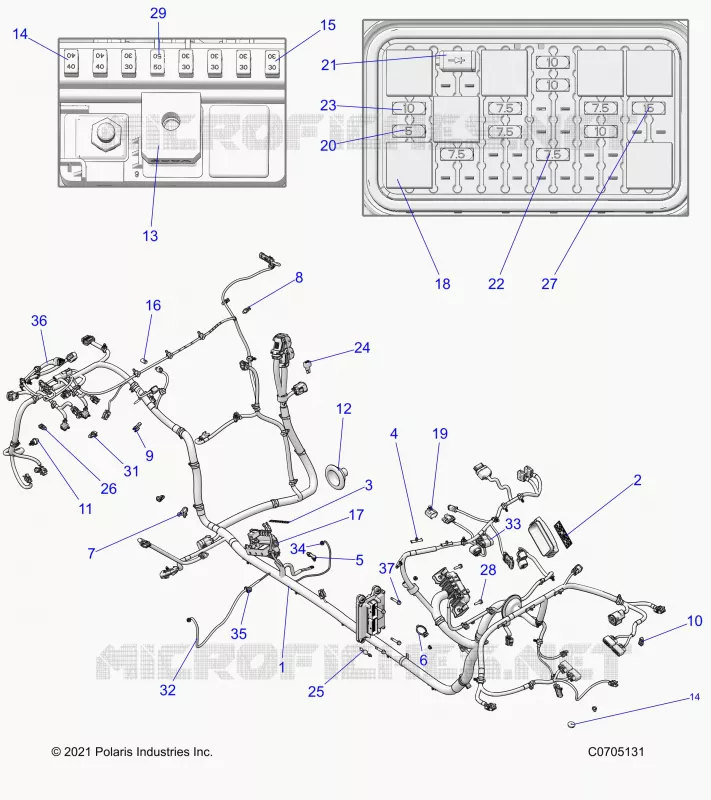 ELECTRICA, WIRE HARNESS, CHASSIS