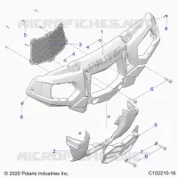 PARACHOQUES DELANTERO AND MOUNTING