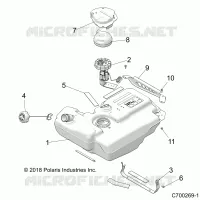 SISTEMA DE COMBUSTIBLE, FUEL TANK