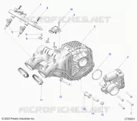 ENGINE, TOMA DE AIRE MANIFOLD