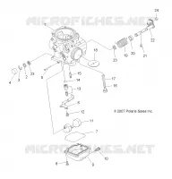 MOTOR, CARBURADOR, LOWER