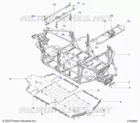 CHASSIS, MAIN FRAME AND ESQUÃD PLATES