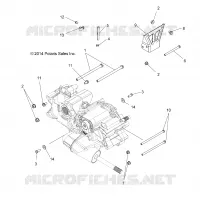 TREN, MAIN GEARCASE MOUNTING