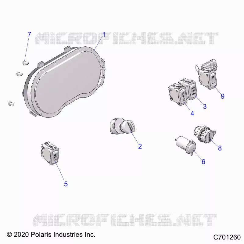 ELECTRICA, DASH INSTUMENTS