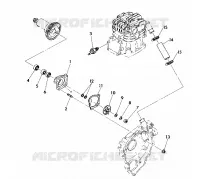BOMBA DE AGUA ASSEMBLY 350 4X4 / W928139 (4922832283040A)