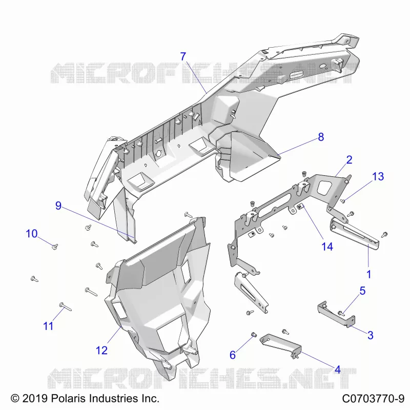 CARROCERÍA POSTERIOR BUMPER