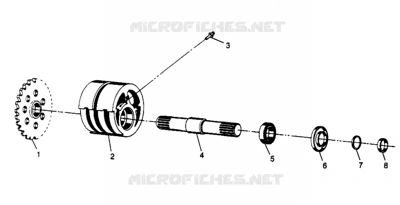 TENSOR DELANTERA SCRAMBLER W967840 (4935823582B003)