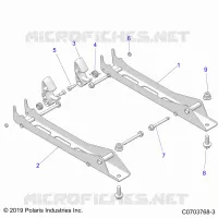 ASIENTO MOUNTING, PASS.