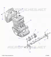 MOTOR, MOUNTING & LONG BLOCK