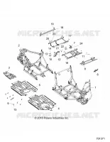 CHASSIS, MARCO PRINCIPAL AND SKID PLATES