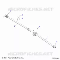 TREN, FRONT PROP SHAFT