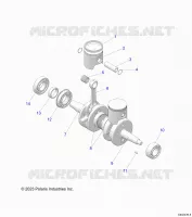 ENGINE, PISTON AND CIGUEÑAL