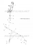 SUSPENSION, A-ARM and PUNTAL MOUNTING