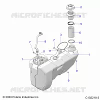 SISTEMA DE COMBUSTIBLE, FUEL TANK