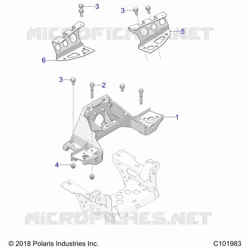 CHASIS, BULKHEAD AND FRONT CAB SUPPORT