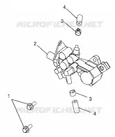 BOMBA DE ACEITE 700 RMK 0970966, 700 SKS 0970566, and EUROPEAN 700 SKS E970566 (4938573857C011)
