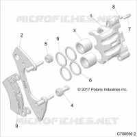 FRENO FRONTAL CALIPER