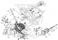 MONTAJE DEL MOTOR Trail Blazer W98BA25C (4945464546A009)