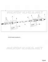 TREN, REAR HALF SHAFT
