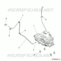 DRIVE TRAIN, FRONT MONTAJE DE ENGRANAJES